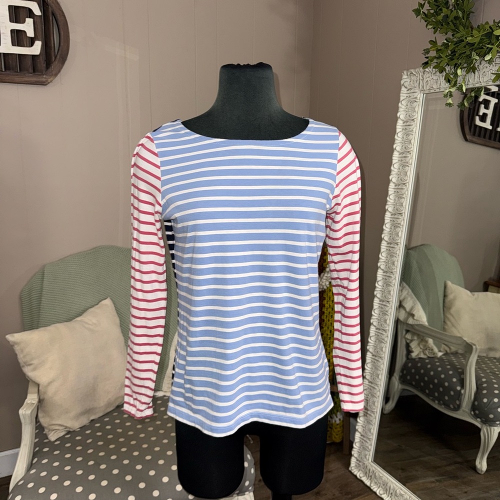 Boden • Ella Breton Multicolored Striped Top